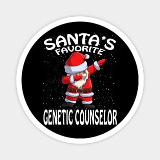 Santas Favorite Genetic Counselor Christmas Magnet